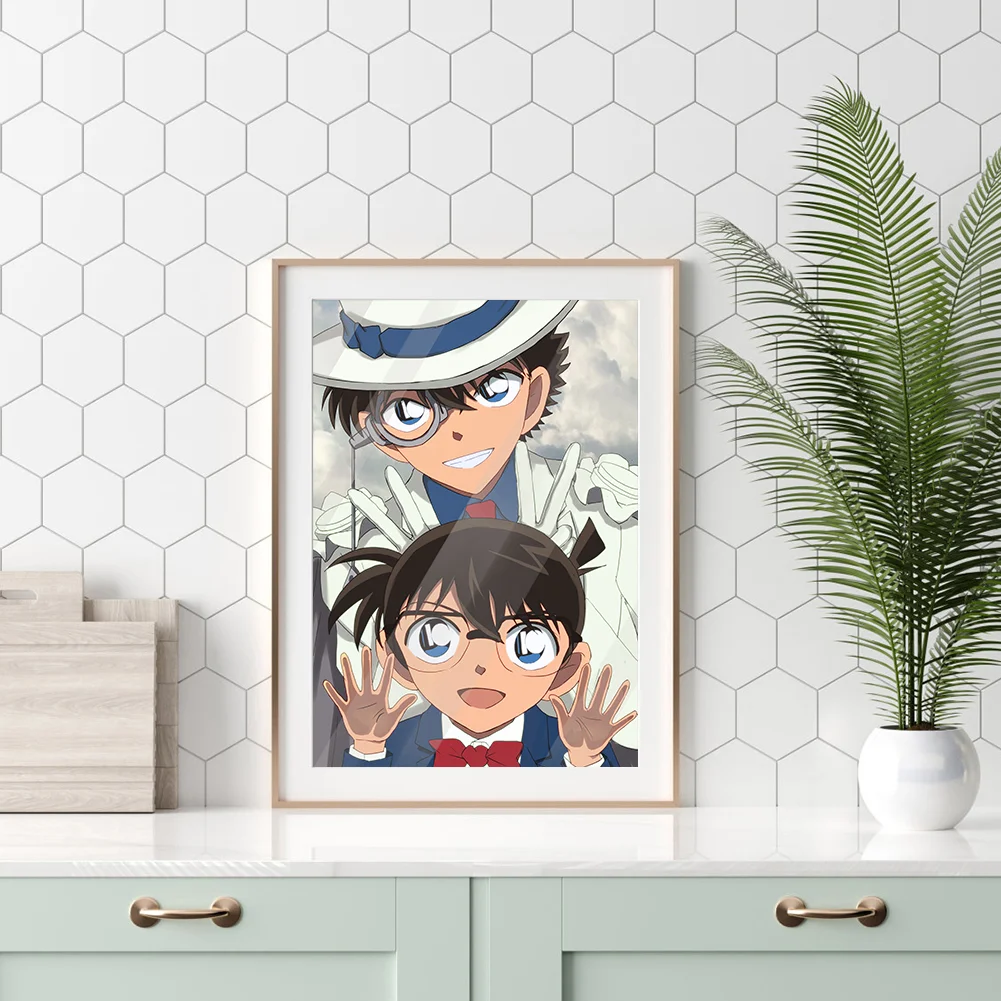 Diamond Painting - Full Round Drill - Conan(30*40cm)