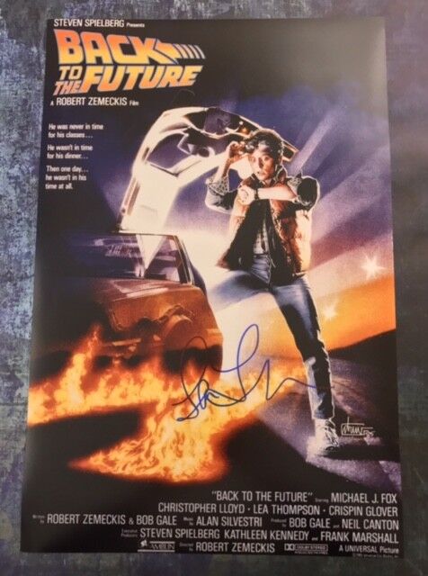 GFA Back to the Future * LEA THOMPSON * Signed 12x18 Photo Poster painting PROOF AD1 COA