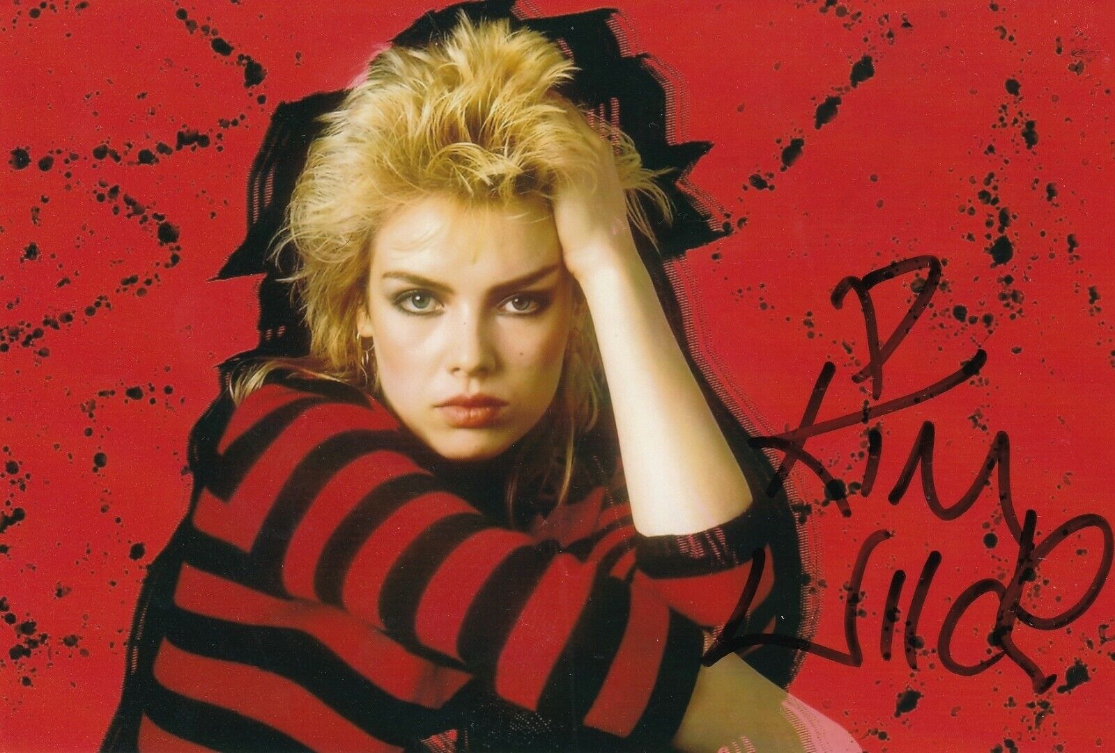 Kim Wilde REAL hand SIGNED 4x6 Photo Poster painting #2 COA Autographed Kids In America