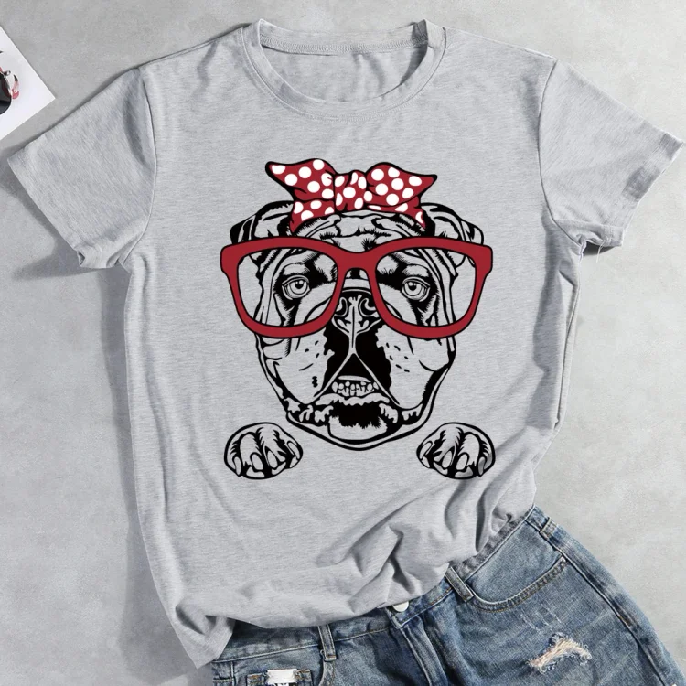 Dog funny  Pet Animal Lover T-shirt Tee -012315-CB