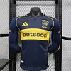 2025/2026 Long Sleeve Player Version Boca Juniors Home Football Jersey 1:1 Thai Quality