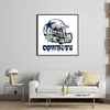 Dallas Cowboys - Rundbohrer Diamantmalerei - 40*40cm