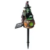 Resin Guardian Solar Garden Stake Light Waterproof Outdoor Figurine