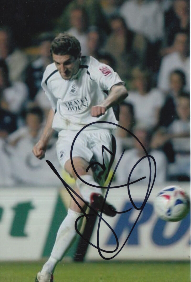 SWANSEA CITY HAND SIGNED SAM RICKETTS 6X4 Photo Poster painting.