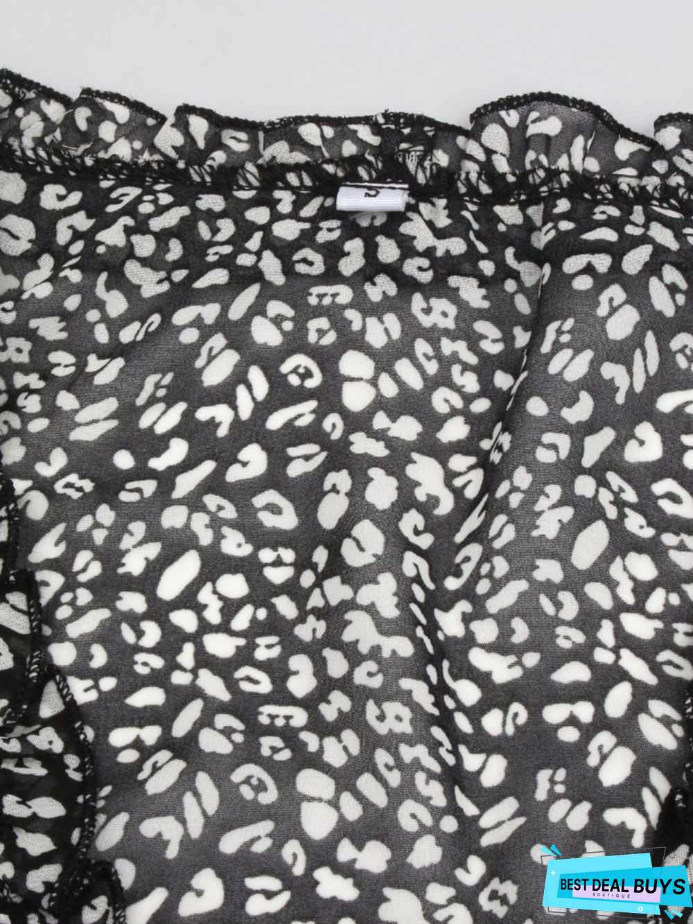 Spring and Summer V-Neck Minimalist Print Dress Girl