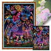 (Big Size) Disneyland Firework - 11CT Stamped Cross Stitch 50*70cm