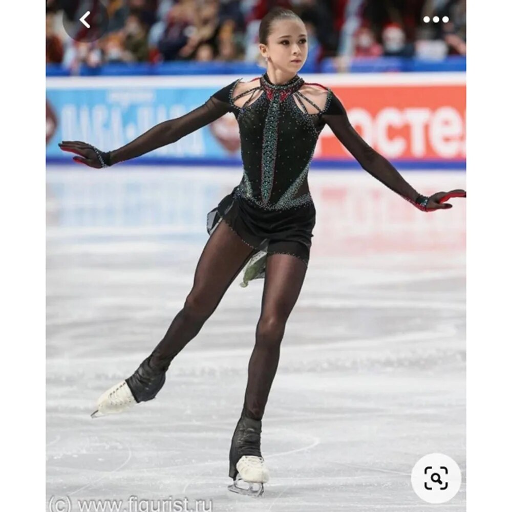 Blue Latin Dress Race Dress Woman Professional Performance Competition Irregular Fringe Skirt Manufacturers