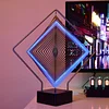 Magic Light And Shadow Mechanical Square Wave Ornaments Decorative Table