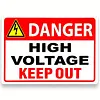 Danger Hign Voltage Keep Out - Vintage Metal Signs(12*16Inch) - Warning