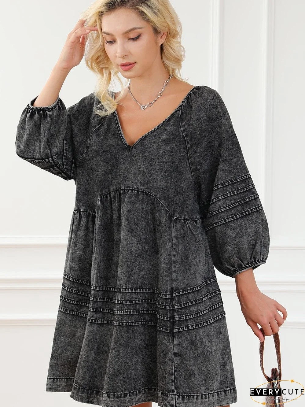 Stylish Denim Dress