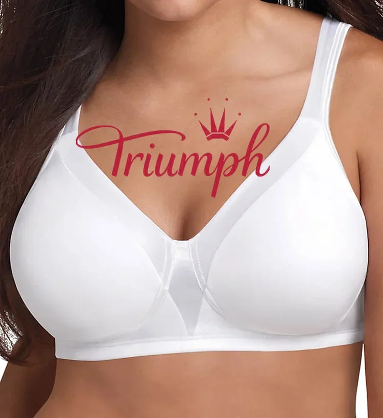 Triumph - 3 sztuki 🔥Miękki i gładki, bezprzewodowy biustonosz