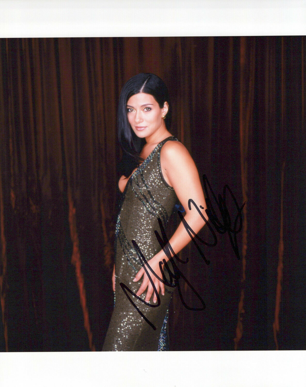 Marisol Nichols glamour shot autographed Photo Poster painting signed 8x10 #1