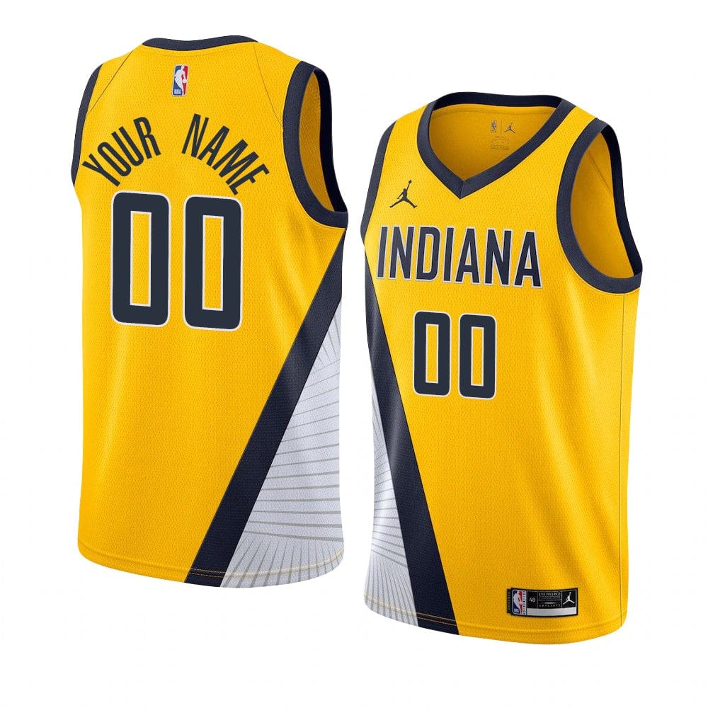 Custom Indiana Pacers 2022-23 Statement Jersey mysite