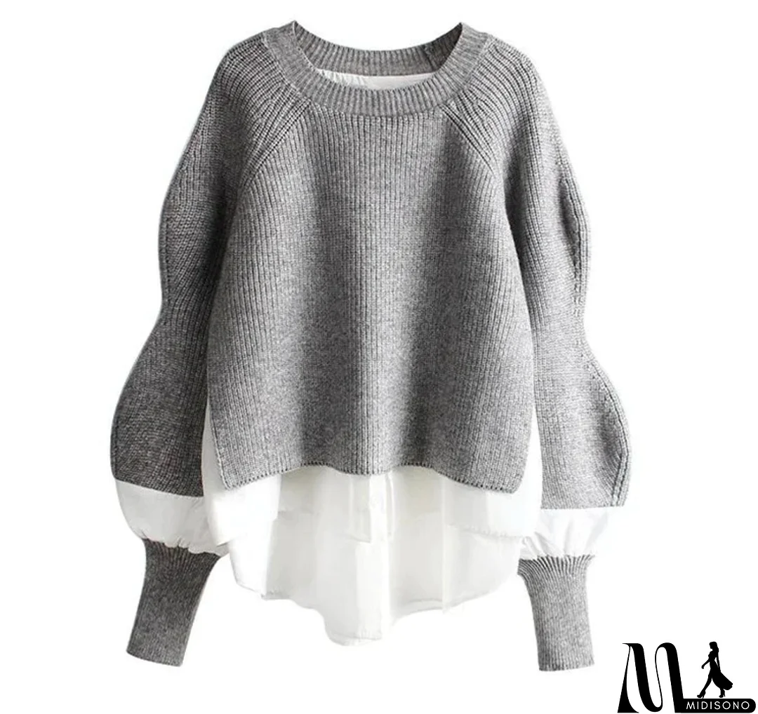 MidiSono - Modern and Versatile winter Pullover