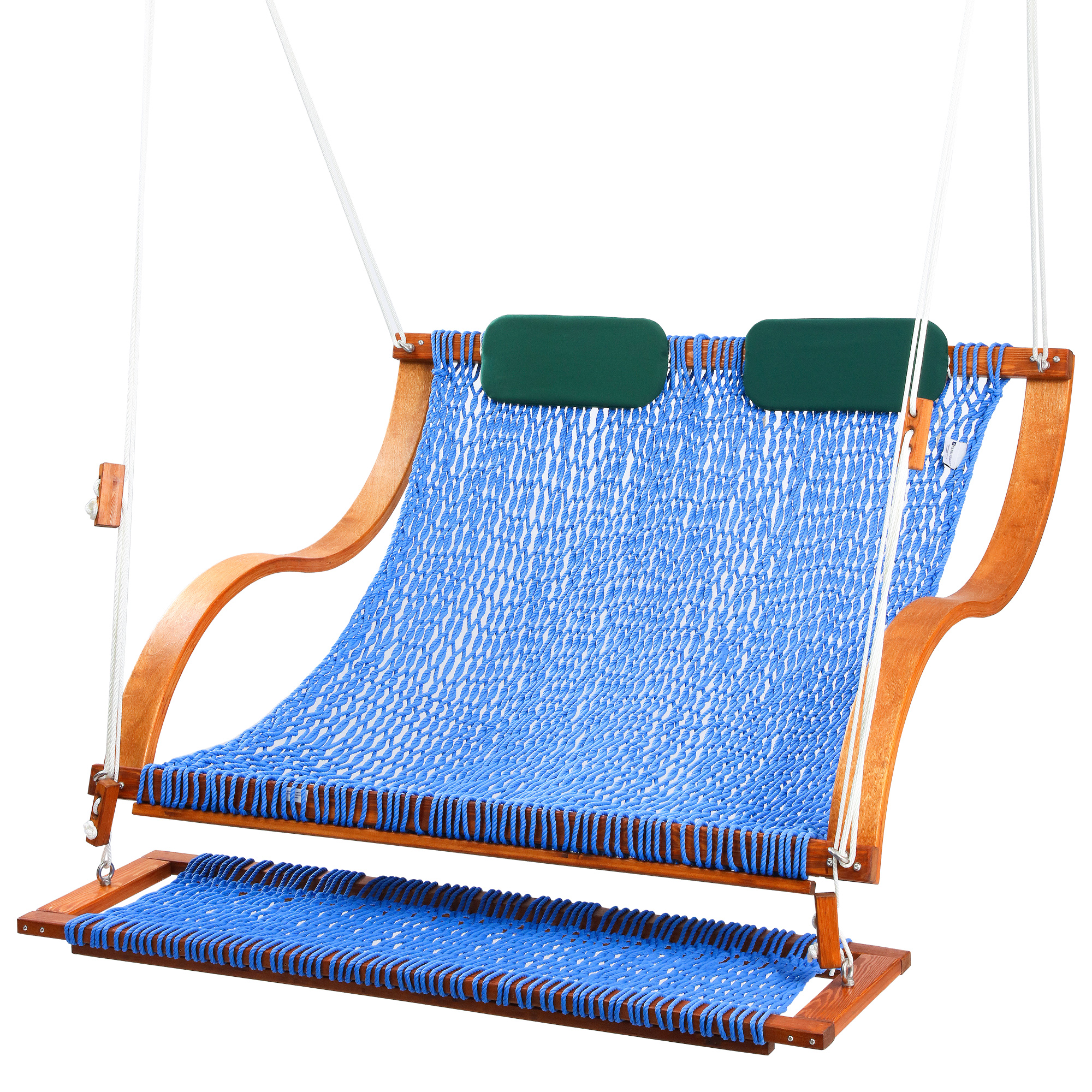 Saniwerke Luxe Recline Duo Swing (Coastal Blue)