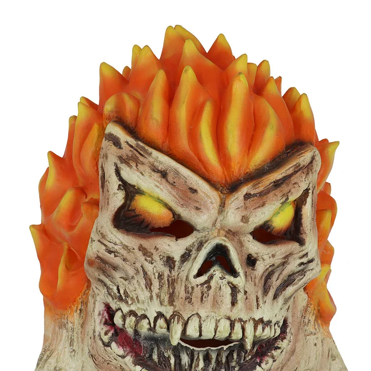 Ghost Rider Cosplay Horror Halloween Mask-elleschic