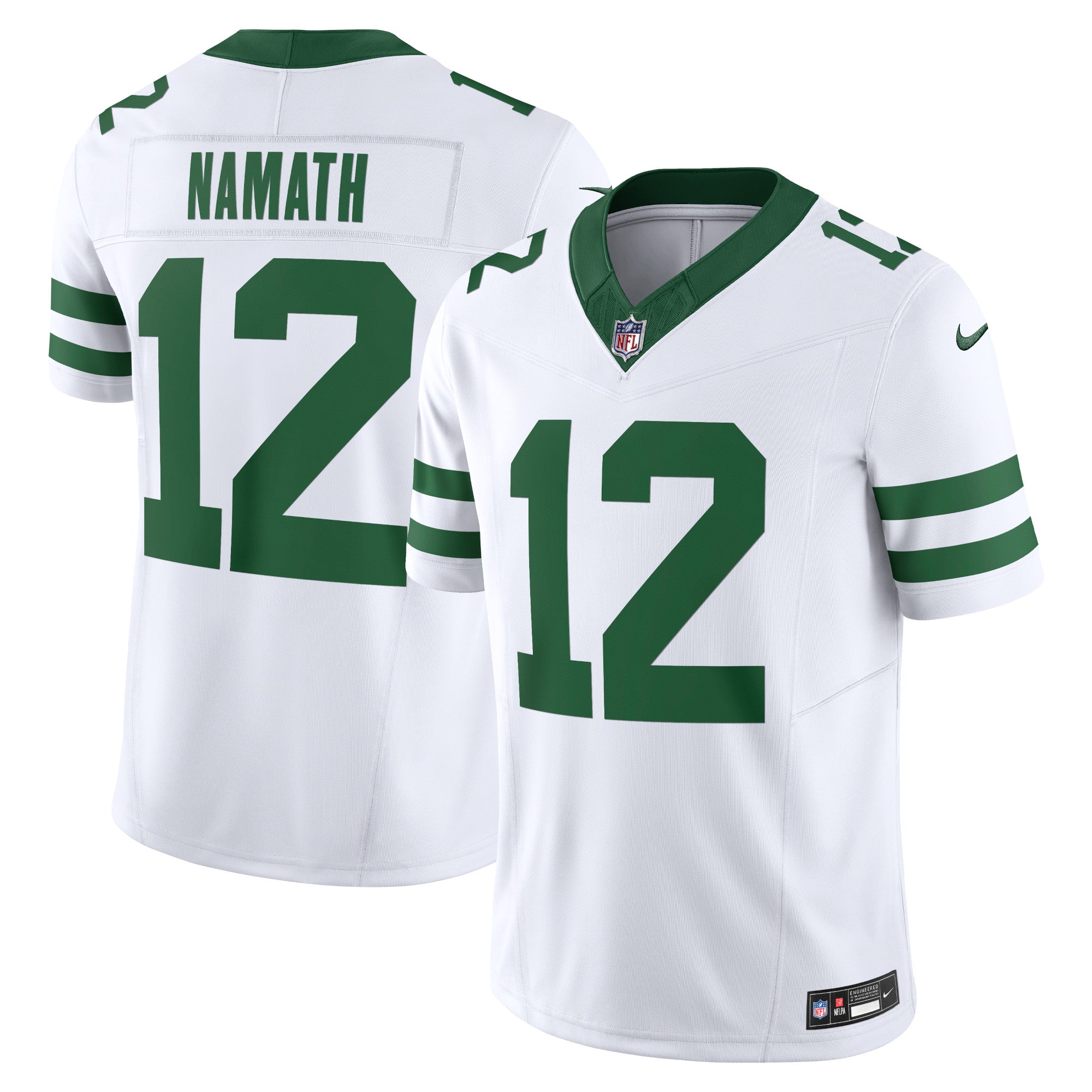 Joe Namath New York Jets Nike Vapor F.U.S.E. Limited Jersey  - Legacy White mysite