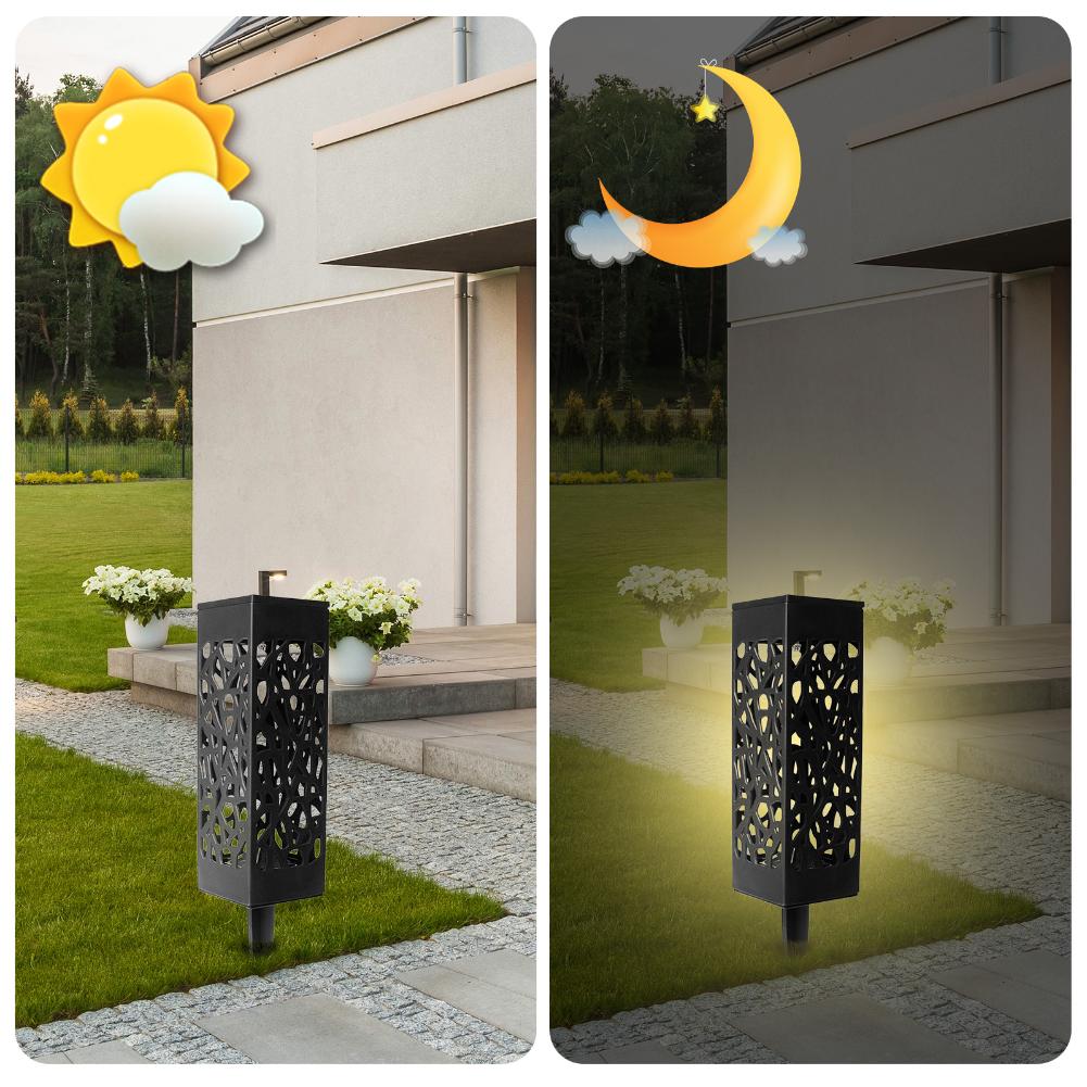 

Solar Landscape Lights Outdoor, Waterproof, Garden Spotlights (White Light), 501 Original