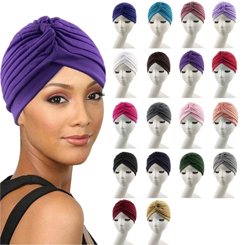 Europe And The United States Hot Fashion National Style Indian Hat Adult Women Turban Cap Turban Cap Manufacturers Direct Supply