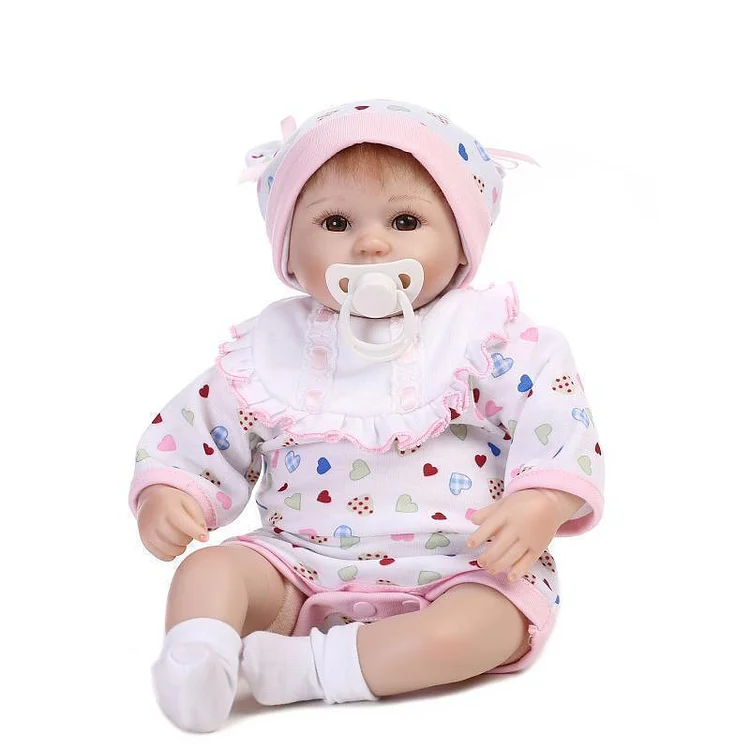 16"Kleine Joanna Reborn Babypuppe Mädchen - RSDP-Rebornbabypuppen-Rebornbabypuppen.de