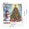 (US Local)4Pack Xmas-Crystal Rhinestone Diamond Painting(40x40cm)
