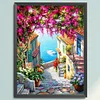 (US Local)Seaside -11CT Stamped Cross Stitch Kit(40x55cm)