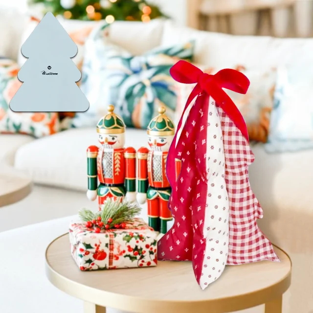 DIY Fabric Christmas Tree Sewing Template & Included Tutorial