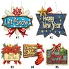 Double Sided Effect Acrylic Christmas Diamond Art Painting Hanging Ornament Kit