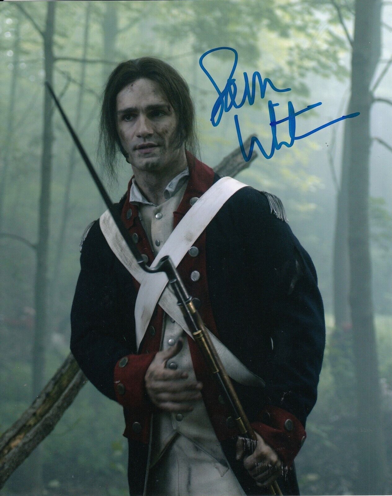 SAM WITWER signed (ONCE UPON A TIME) TV Show 8X10 *Mr. Hyde* Photo Poster painting W/COA #1