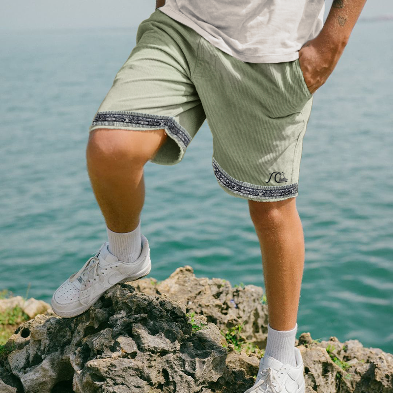Vintage Corduroy Surf Shorts