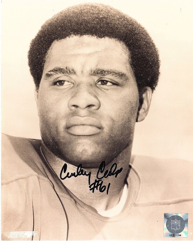 Curley Culp Signed - Autographed Kansas City Chiefs 8x10 inch Photo Poster painting - 2013 HOF