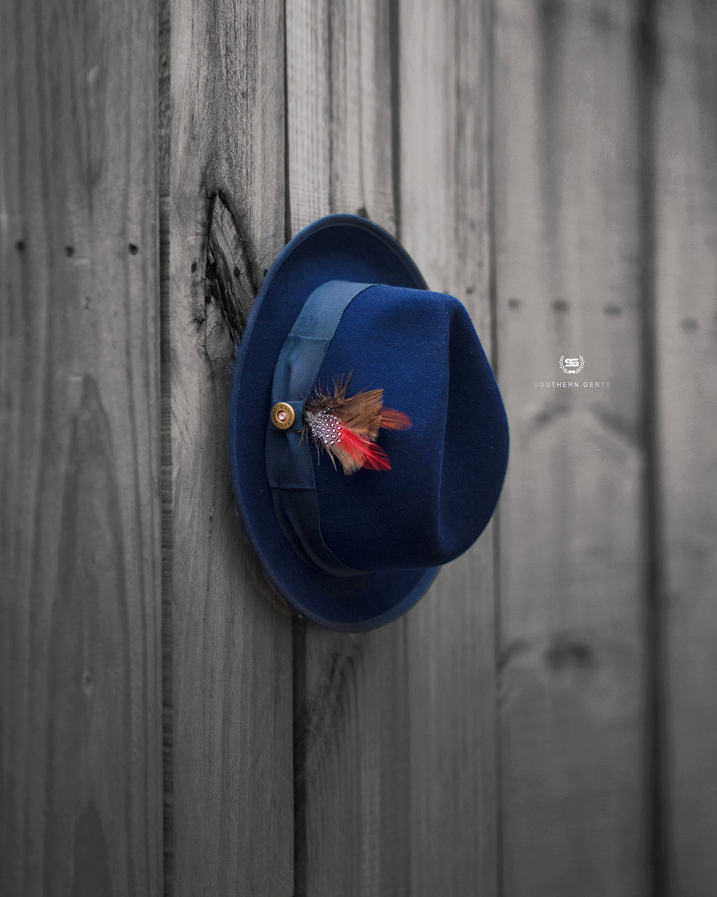 Miller Ranch-SG Trilby Fedora &ndash; Navy