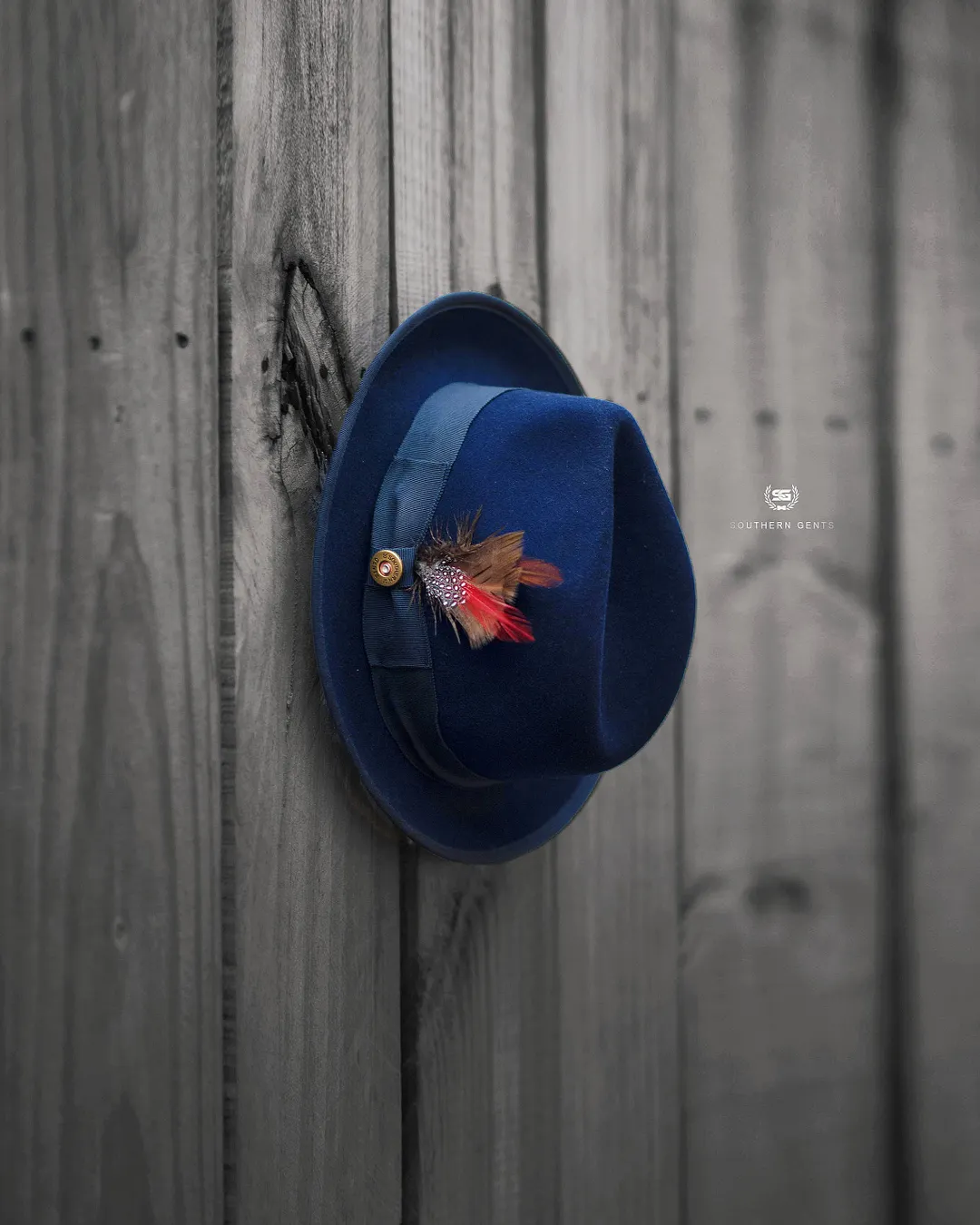 Miller Ranch-SG Trilby Fedora &ndash; Navy