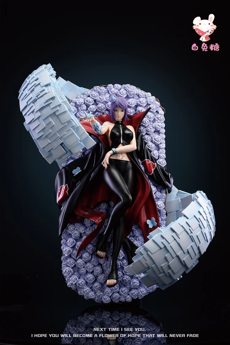 PRE-ORDER White Rabbit Sugar Studio Women's Group NARUTO Konan 1/6 Statue (GK)(Adult 18+)