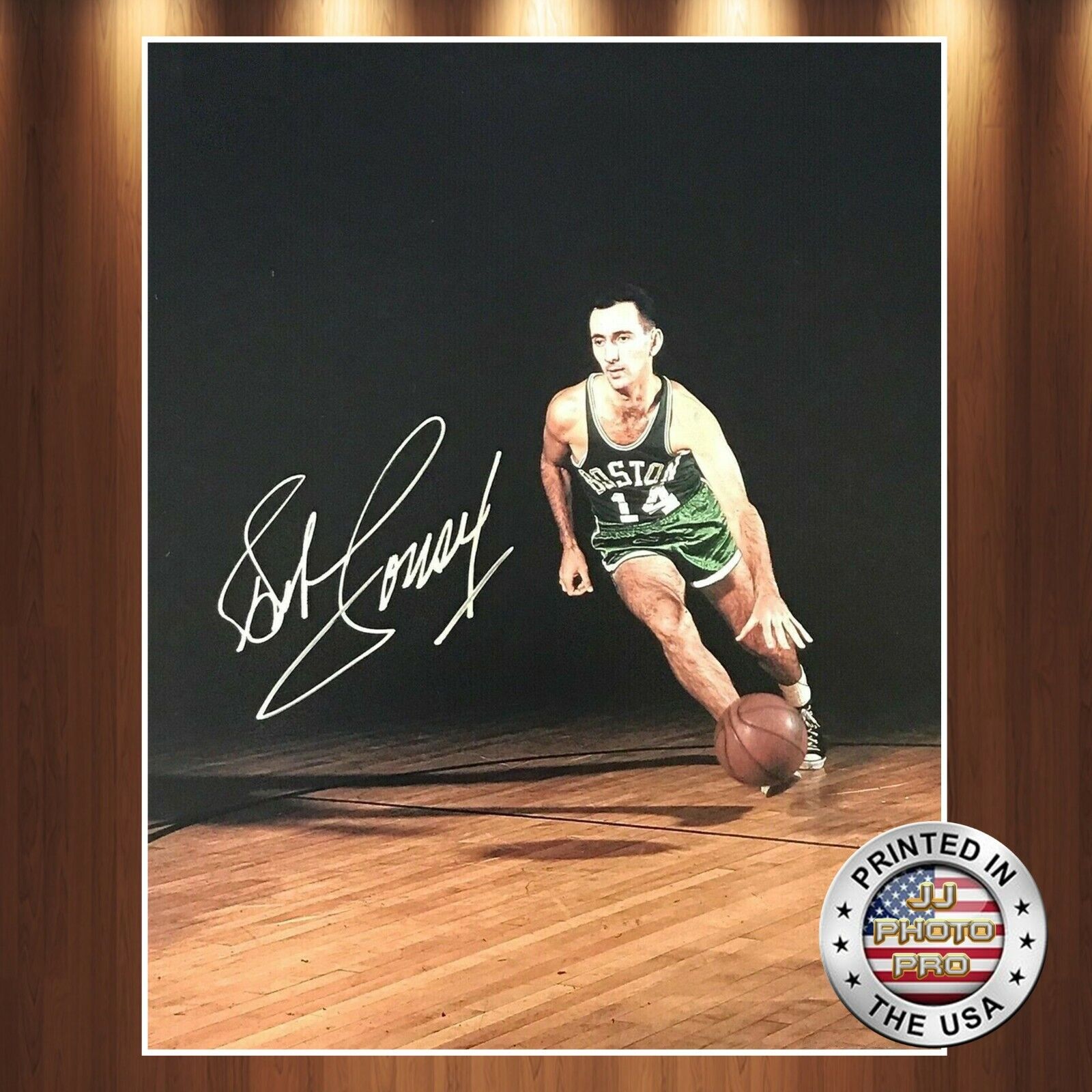 Bob Cousy Autographed Signed 8x10 Photo Poster painting (HOF Celtics) REPRINT