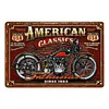 (Multi Style)Moto Vintage - Panneaux en &eacute;tain m&eacute;tallique(20*30cm/30*40cm)