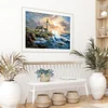 Seaside Lighthouse - 11CT Stamped Cross Stitch Kit(50*40cm)