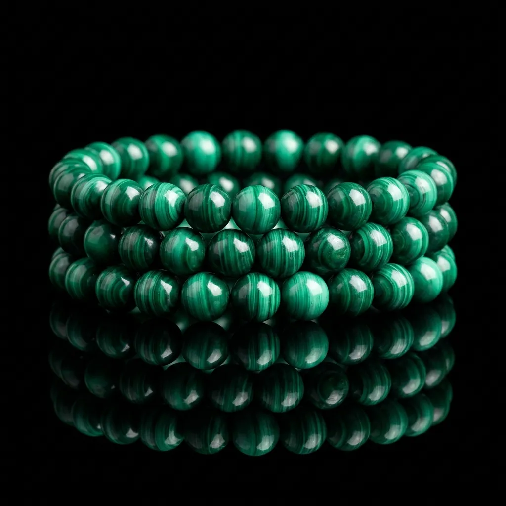 The Verdant Malachite Artisan Bracelet | JiStones