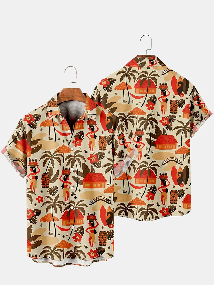 Hawaiian Village Shirts For Men