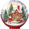 (Multistyle) Boule De Cristal De No&euml;l Forme Sp&eacute;ciale Diamant Peinture 30X30CM