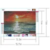 Sunset and Sea | Full Square Diamond Painting Kits