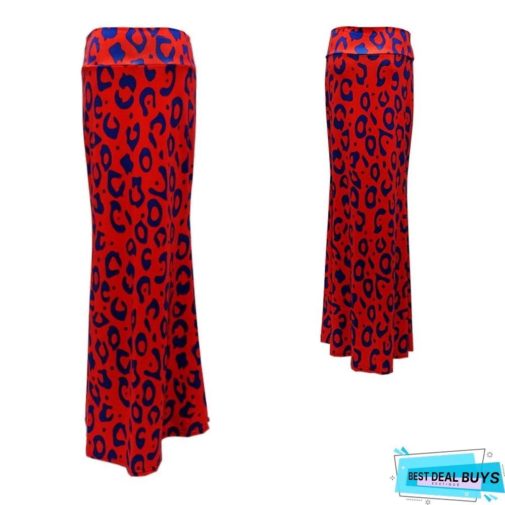 Half Skirt Women's New High Waist Elastic Bag Hip Skirt