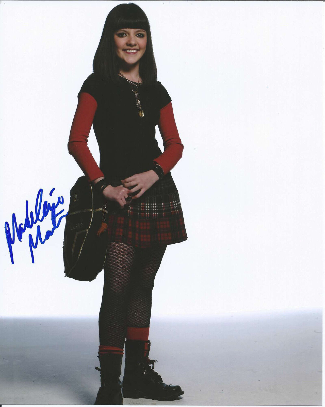 MADELEINE MARTIN HAND SIGNED AUTHENTIC 'CALIFORNICATION' 8X10 Photo Poster painting B w/COA