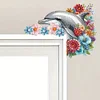 Delphin Tür Ecke Aufkleber - 5d DIY Handwerk Dekoration