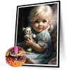 Diamond Painting -DIY Full Square Drill Cute Girl(35x45cm)