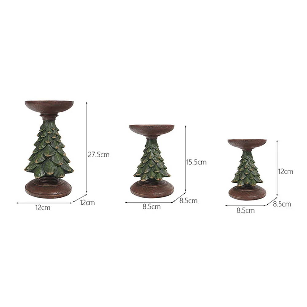 New desktop atmosphere ornament christmas tree candlestick festive ornament