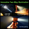 WK1 Innovative Two-Way illumination Rotatable Magnetic EDC Flashlight Outdoor highpower flashlight