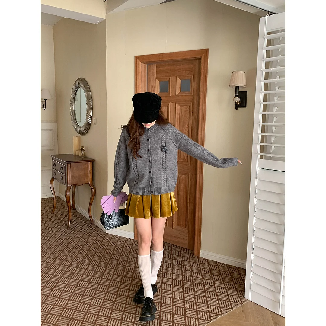 Sdrawing Sdrawing Morning With Chest Pad Temperament Generous Collar Slings Mid-Early Autumn New ZY1464