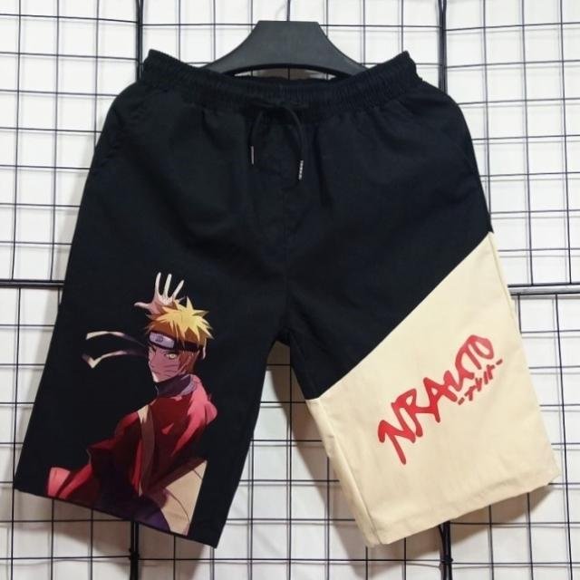 Naruto Cosplay Costume Casual Short Pants  For Man