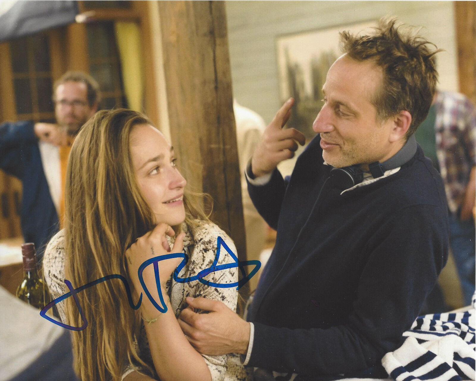 DIRECTOR JESSE PERETZ SIGNED AUTHENTIC 'JULIET, NAKED' 8X10 Photo Poster painting C w/COA GIRLS